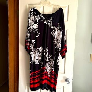 Lane Bryant V Neck Dress Size 26/28